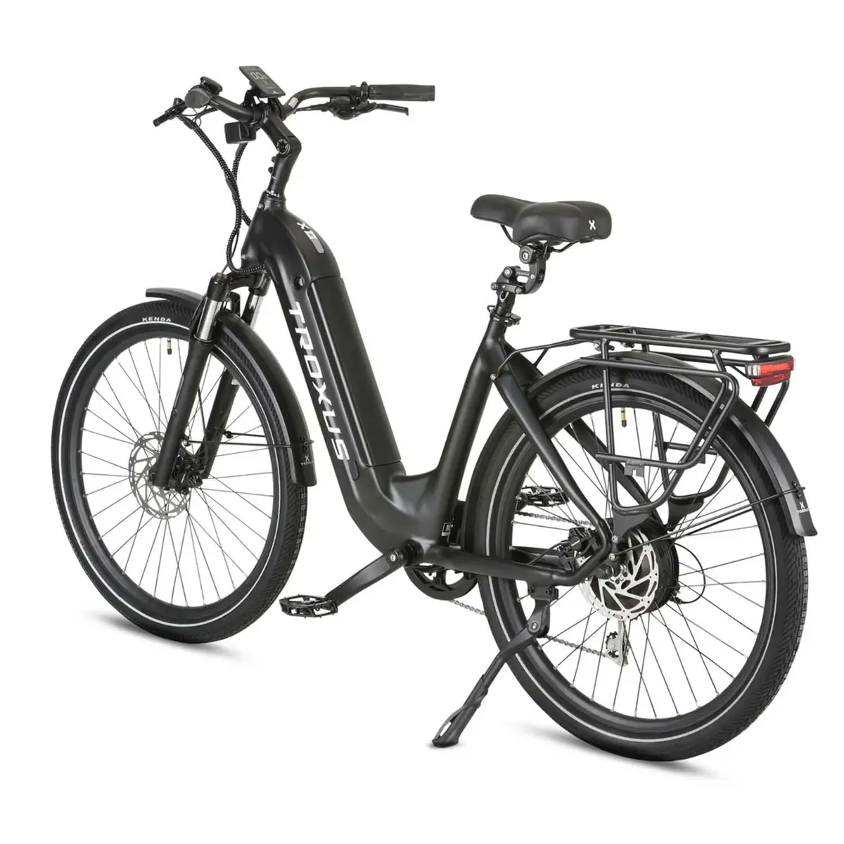 Troxus Trax 1.0 Step Thru Commuter Ebike, 500 Watt, Black 2
