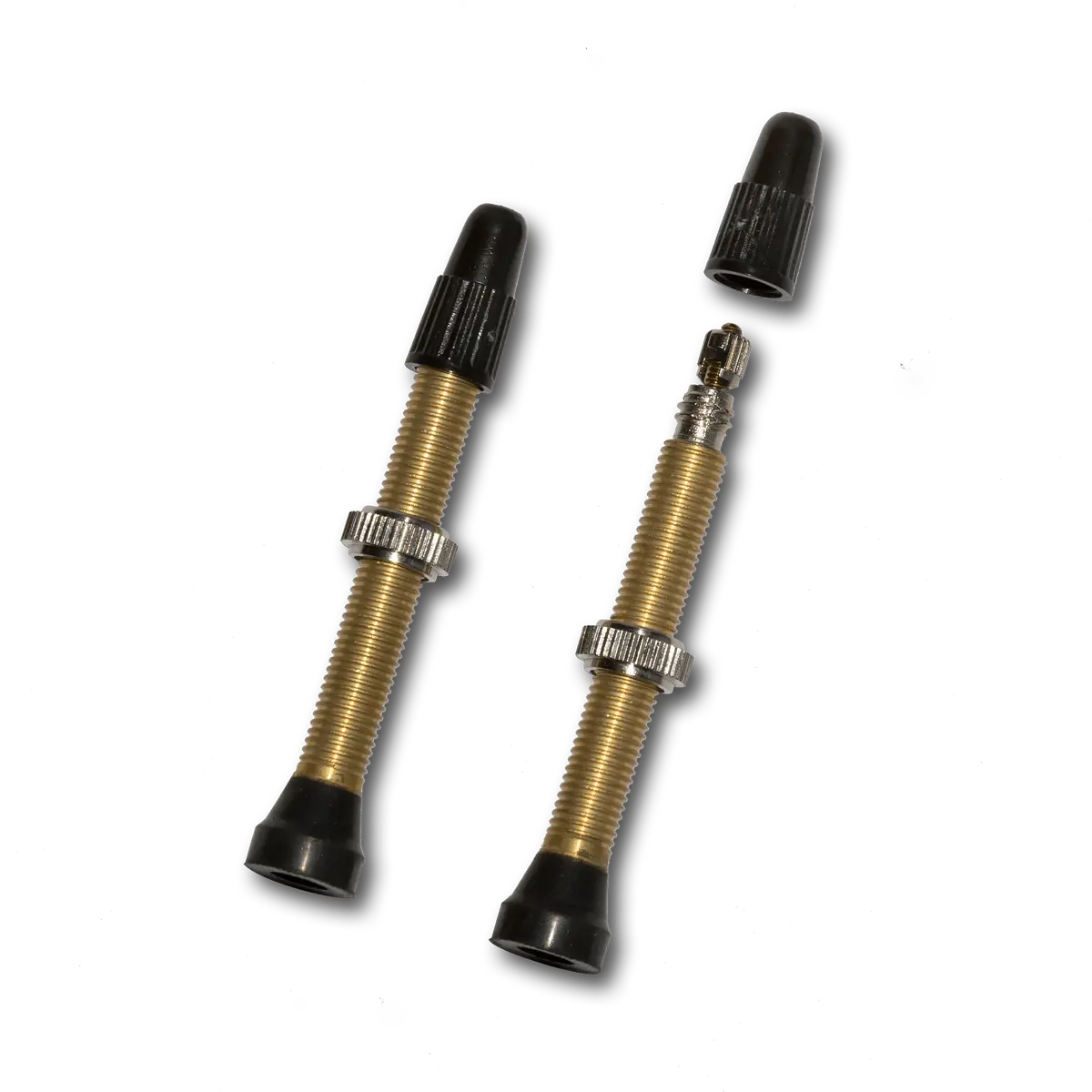 Tubeless Brass Valve Pair 1