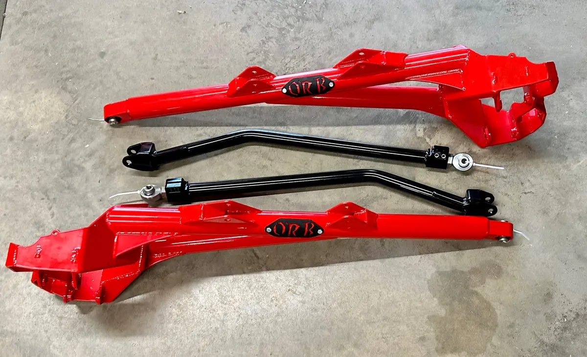 Orb- Trailing Arms With Toe Link Set-Turbo R 1