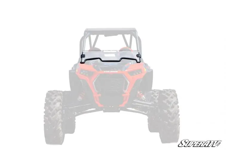 Polaris Rzr Turbo S Half Windshield By Superatv 1