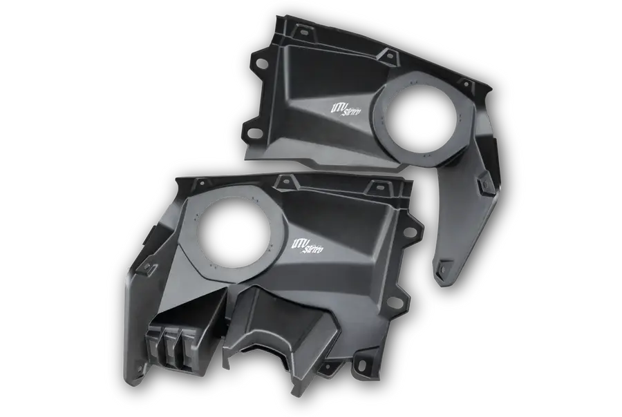 Utv Stereo Can-Am® X3 6.5" Dash Panel Speaker Enclosures 1