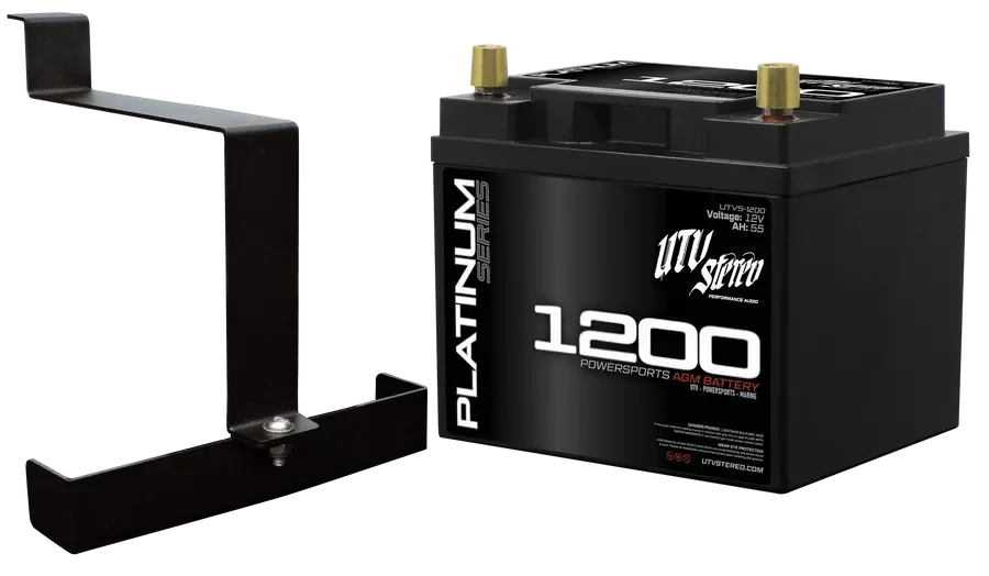 Utv Stereo Can-Am® Maverick R Big Battery Kit 1
