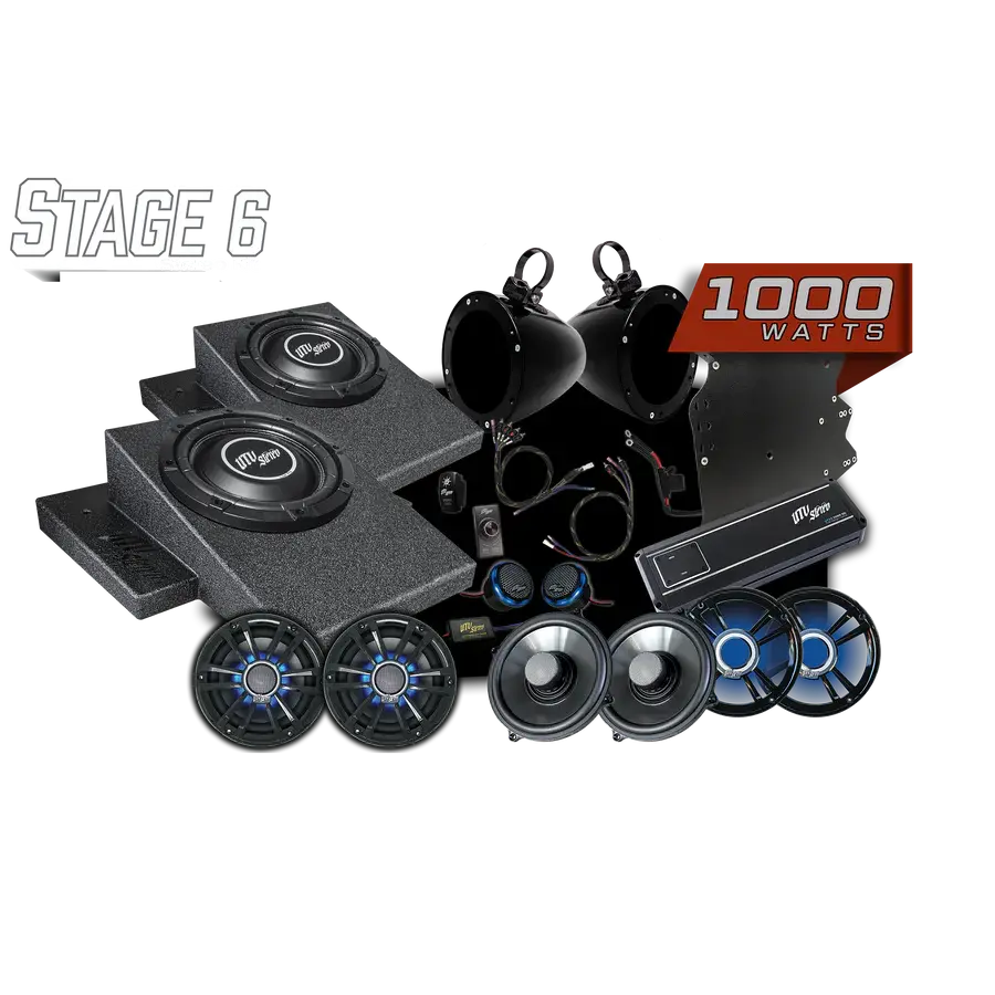 Utv Stereo Can-Am® Maverick R Signature Series Stage 6 Stereo Kit 1