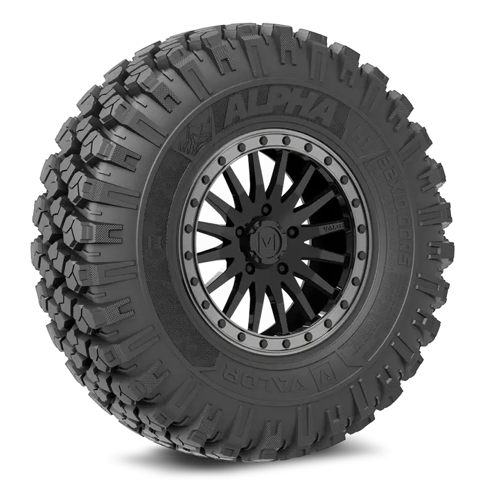 Valor Alpha On 15X8 V06 Gb Utv Wheel And Tire Kit For The Polaris Pro Or Turbo R 1