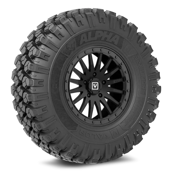Valor Alpha On 15X8 V06 Sb Utv Wheel And Tire Kit For Polaris Pro R And Turbo R 1