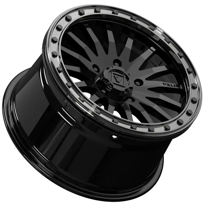 Valor Alpha On 15X8 V06 Gb Utv Wheel And Tire Kit For The Polaris Pro Or Turbo R 3