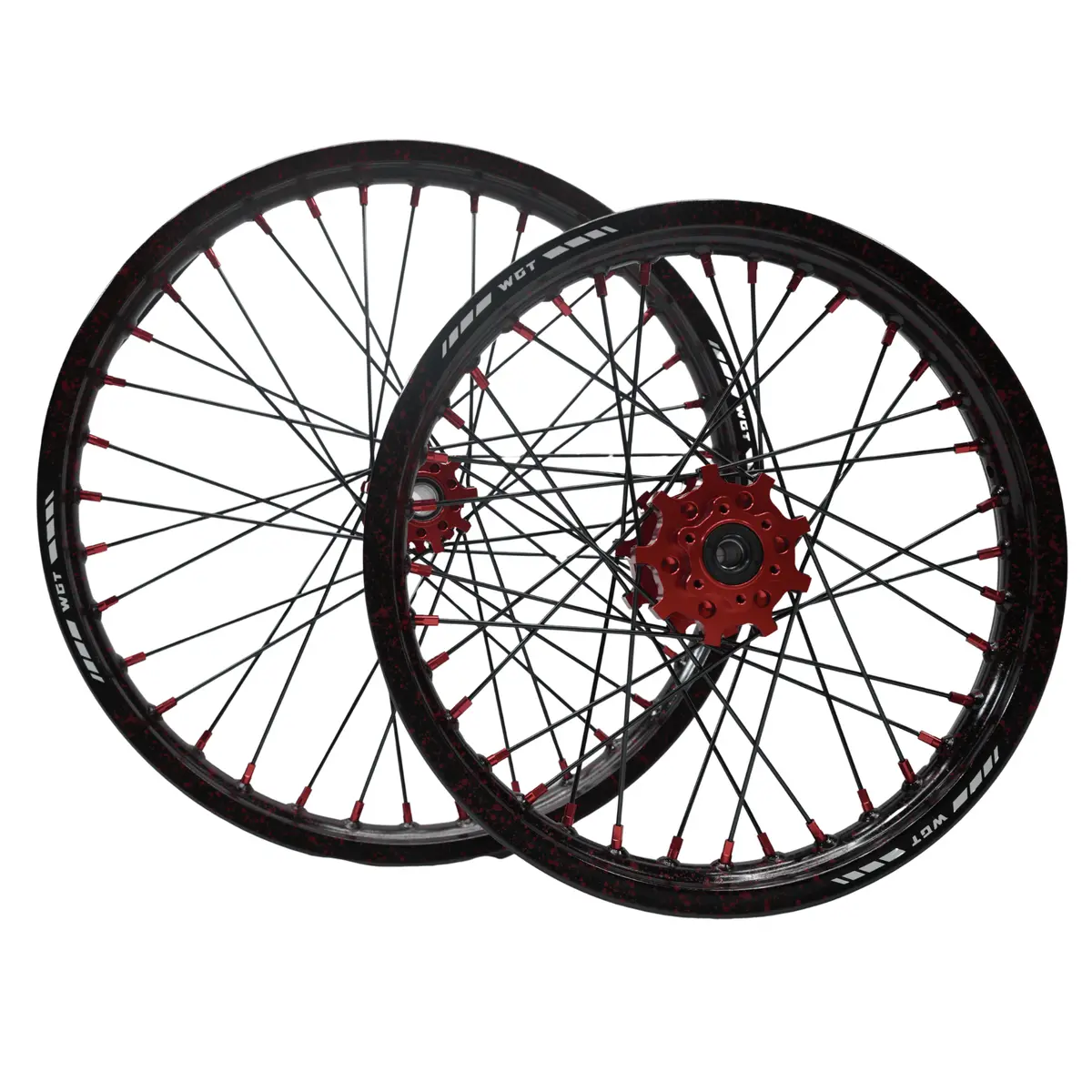 Wgt Splattered V2 19X16 Wheel Set 1