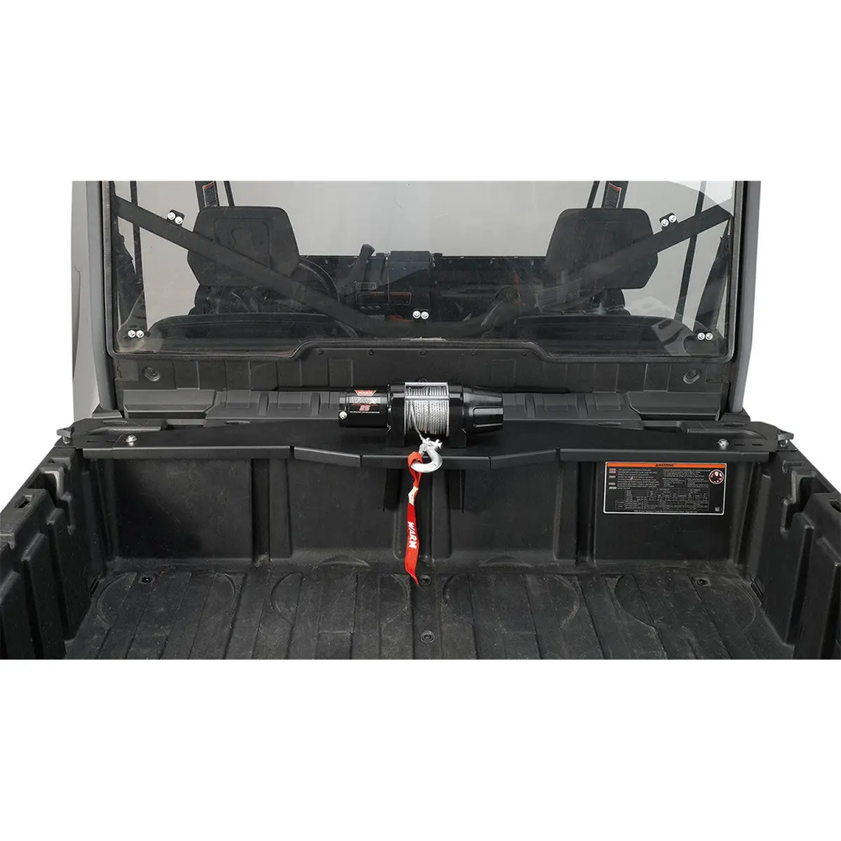 Moose Adjustable Cargo Bed Winch Mount 2