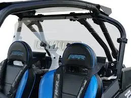 Polaris Rzr Turbo-S Rear Windshield-Gp By: Spike Powersports 1