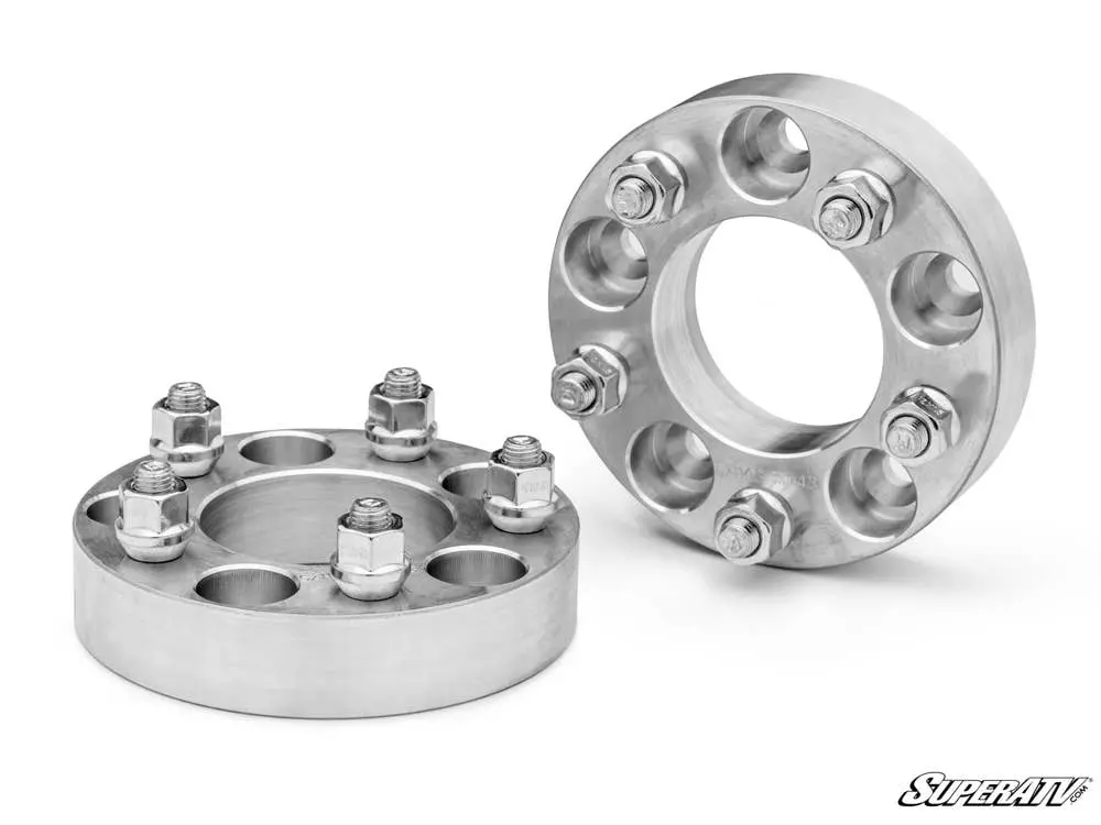 Superatv Polaris 1.25" Wheel Spacers - 5 X 4.5” 1