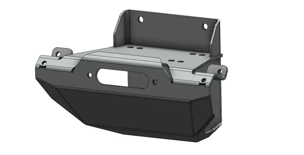Ct Raceworx Maverick X3 Stealth Winch Bulkhead, Gen 2 1
