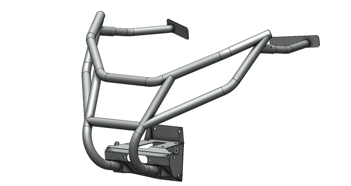 Maverick X3 Monster Winch Bumper By Ct Raceworx 1
