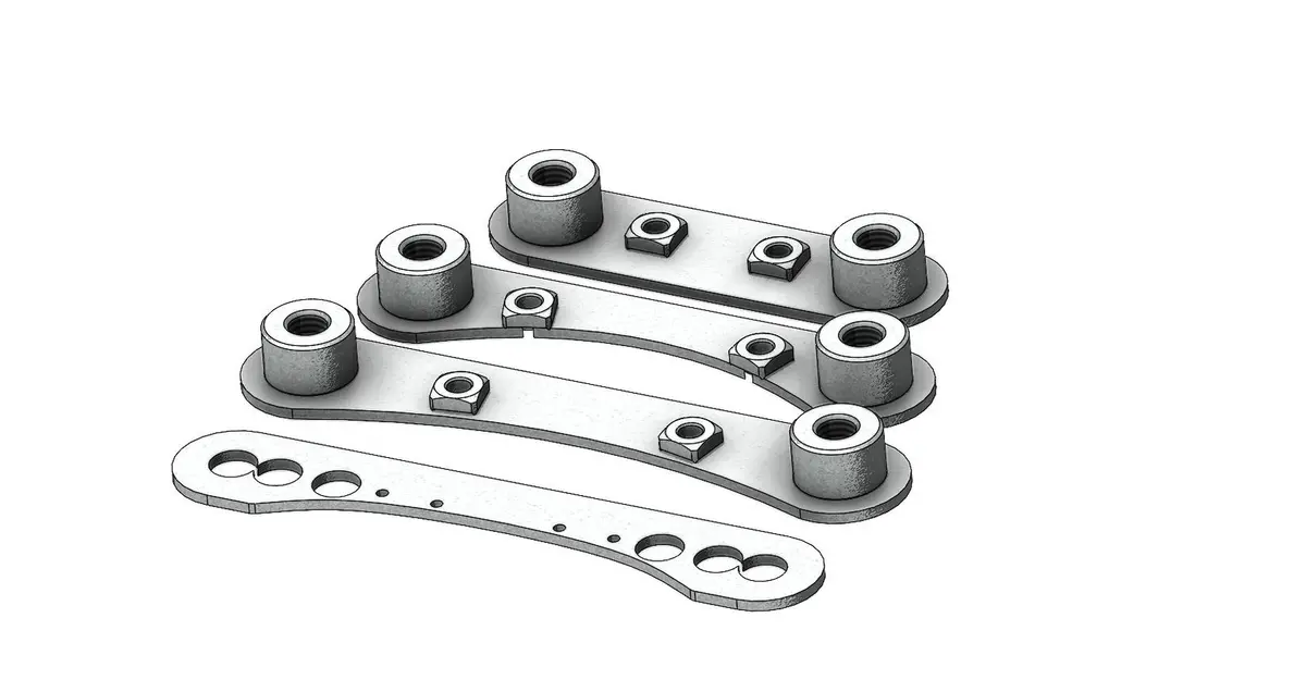 Maverick X3 Radius Rod Race Plates By Ct Raceworx 1