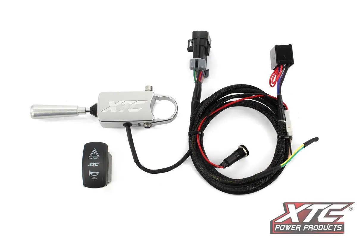 Xtc Kawasaki Krx Self-Canceling Turn Signal System With Billet Lever 2