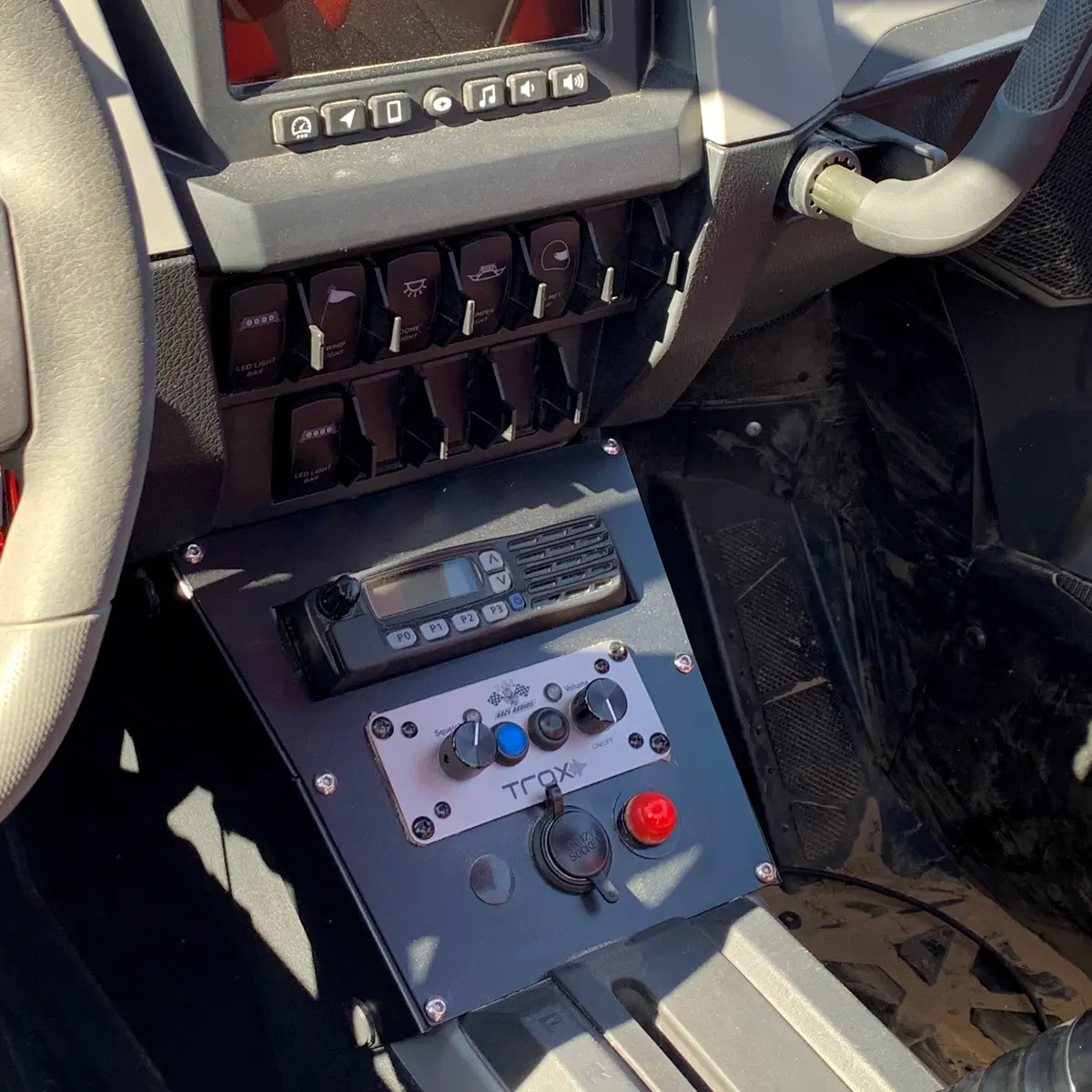 Rzr Pro Xp Radio Intercom Bracket By Pci Radios 1