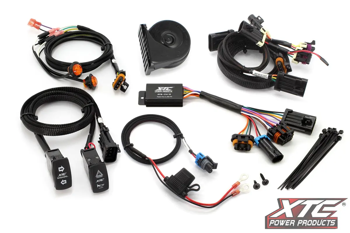 Xtc Can-Am Commander Self-Canceling Turn Signal System With Horn 1