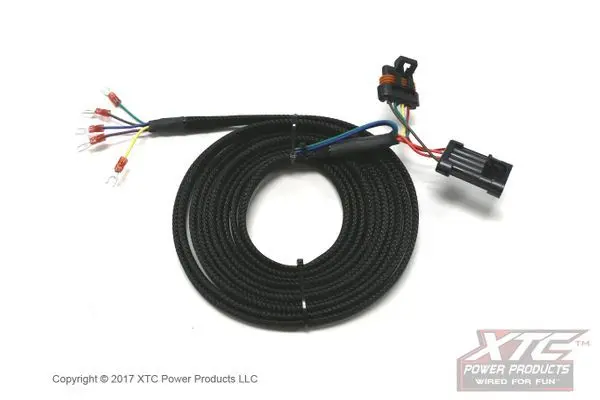 Xtc Rzr Xp Pcs-72S Strobe Adapter Harness To Strobe Rear Factory Lights 1