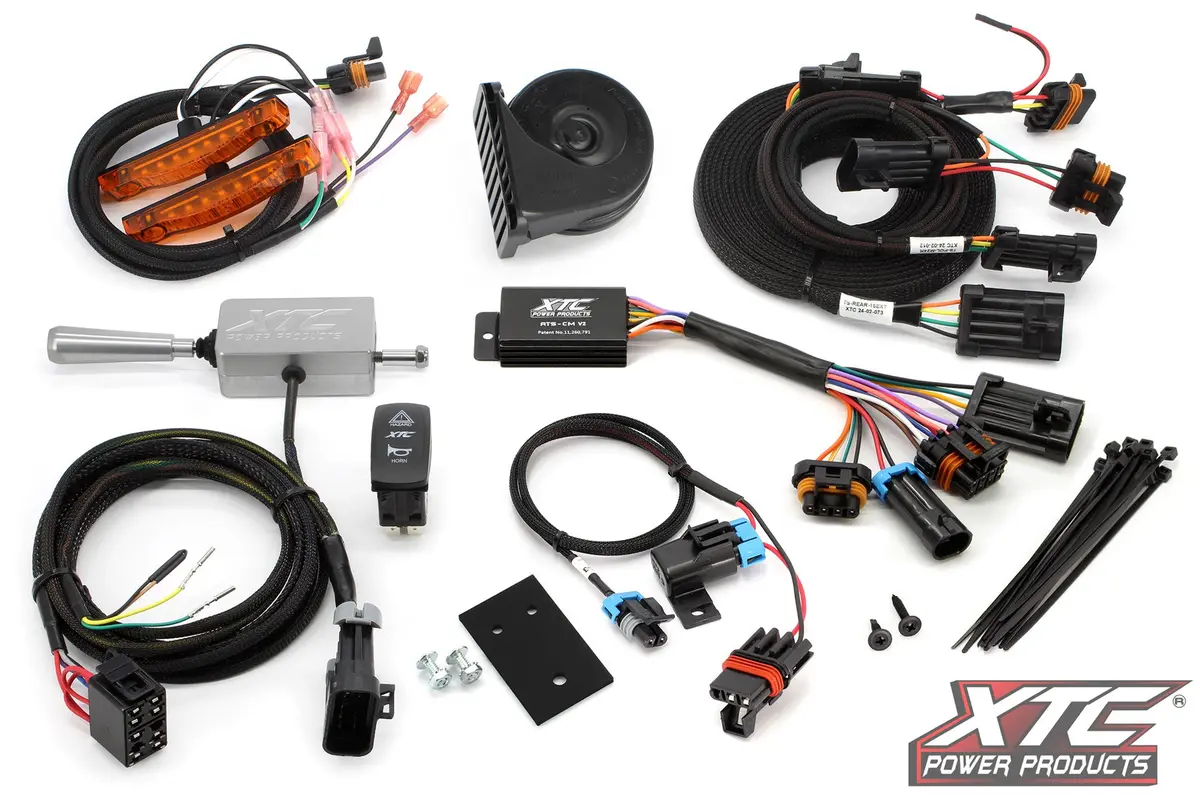 Xtc Polaris Ranger Xd 1500 Self-Canceling Turn Signal System With Billet Lever 1